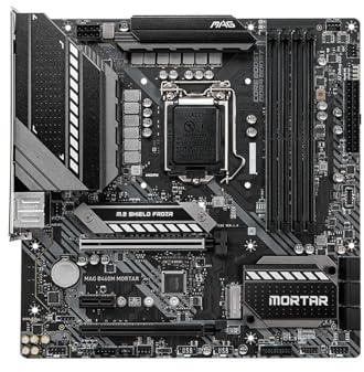 Schede madri Fit For MSI B460M MALTA Intel B460 Scheda madre Micro ATX for CPU LGA 1200 I5 10400F 10600K I7 10700K I310100 DDR4 M.2