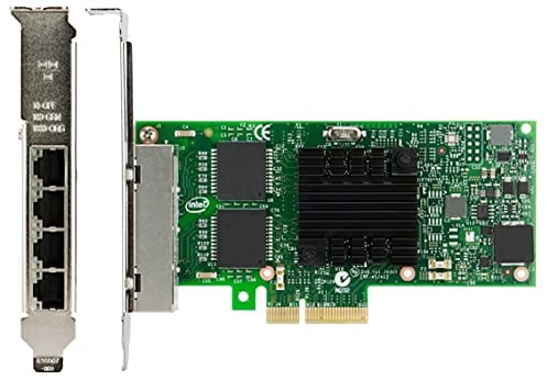 Lenovo ThinkSystem I350-T4 By Intel - Network adapter - PCIe 2.0 x4 low profile - 1000Base-T x 4 - for ThinkAgile VX Certified Node 7Y94, 7Z12, ThinkAgile VX5520 Appliance, VX7820 Appliance