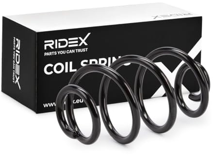 RIDEX 188C0242 2x Federn Fahrwerksfedern Hinten Kompatibel mit RENAULT Clio 3 Schrägheck BR0/1, CR0/1 8200341248 8200620457 8200843953