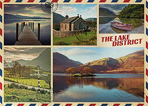 Greetings From The Lake District, 1000 Piece Jigsaw Puzzle
