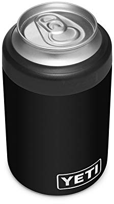 YETI Rambler Colster, Stainless Steel, Can Insulator, Black, 12oz (330ml)