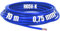 10 m Kalitec Cavo di cablaggio flessibile in PVC, 10 metri, H05V-K, 0,75 mm², 0,75 mm², cavo singolo in PVC, cavo da 0,75 mm2, cavo a filo singolo