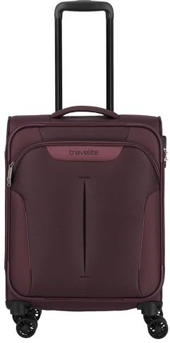 Travelite Croatia - 4-Rollen-Trolley S 55 cm aubergine