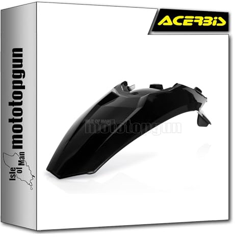 acerbis 0016232.090 kotflugel hinten schwarz kompatibel mit ktm exc-f 350 2012 2013 2014 2015 2016 mototopgun