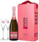 Piper-Heidsieck PIPER-HEIDSIECK CHAMPAGNE BRUT ROSEE SAUVAGE 75 CL CONFEZIONE CON 2 BICCHIERI