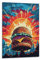 KeAan Hamburger Poster Gemälde Poster Für Büro Klassenzimmer Leinwand Moderne Leinwand Wandkunst 24x36inch(60x90cm)