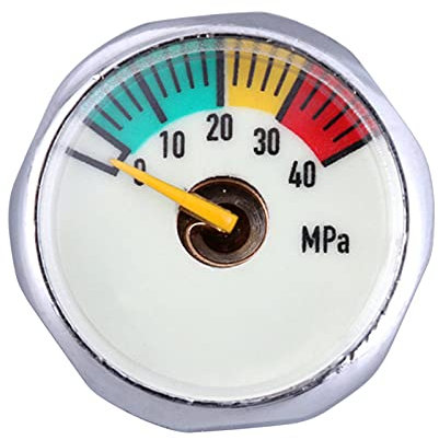 MONOJLY Manometro Indicatore di Livello per Serbatoio di Propano per Bombola BBQ Grill a Gas Rilevatore di Perdite Retroilluminato Misuratore di Pressione del Gas/Filettatura