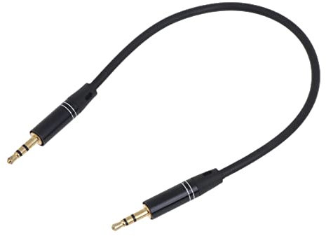 Mllepjdh Cavo da 2,5 mm maschio a maschio da 2,5 mm a 2,5 mm subminiaturizzato per cuffie stereo connettore placcato cavo cavo 2,5 mm maschio a maschio prolunga cavo AUX per cuffie