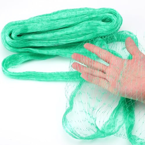 4m x 10m Bird Netting Garden Netting Mesh, Plant Protection Mesh Netting, Anti Bird Pond Netting, Fruit Tree Pea Fruit Netting, Plant Netting for Garden Farm Fruit Vegetable Flowers Protection