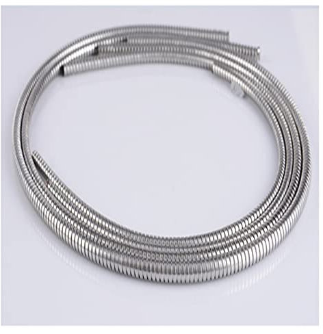 Kabelschlauch Universal 1 stücke Edelstahl Metallgewinde Schlauch Metall Wellpappe Schlauch Wire Hülse Edelstahl Metallschlauch(ID13mm OD15.5mm)