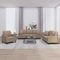 LAPOOH 3-TLG. Sofagarnitur mit Kissen Cappuccino-Braun Kunstleder, Sofa Mit Relaxfunktion, Couchgarnitur, Wohnzimmer Sofa, Couch, Sofa Set 3201352
