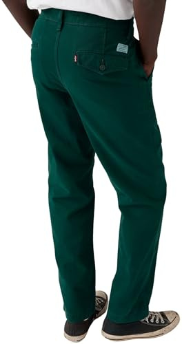 Levi's Men's Chinos in Cotton, Straight Fit, Green (Ponderosa Pine Soft), W38/L34
