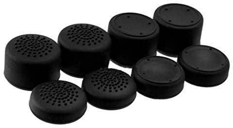 8 cappucci in gomma di alta qualità per controller PlayStation 4