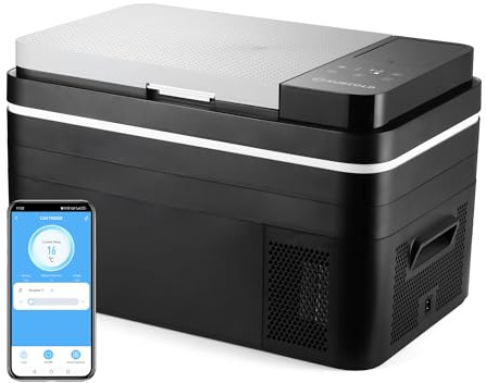 Subcold Roam30 Portable Car Fridge Freezer 30L | 12V/24V/240V Compressor Cooler, App Control, Eco/Max Modes, Battery Protection, Low Noise 44dB, Cars, Camping, Road Trips