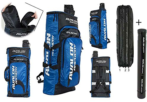 AVALON New Classic - Rucksack mit Pfeilröhre | blau
