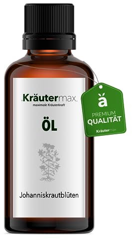 Estratto di Olio di Fiori di Iperico Reale - Estratto di Erbe Liquido per Frizioni 1 x 100 ml