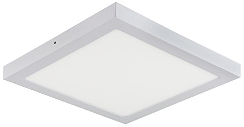 Aufputz Oberputz LED Panel Wandlampe Wandleuchte Deckenleuchte Deckenlampe Lampe -Eckig Quadrat 300x300mm 24 Watt 230v Neutralweiss