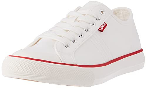 Levi's Hernandez S, Zapatillas Mujer, Blanco (Regular White), 36 Eu