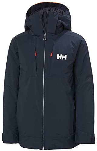 Helly Hansen Unisex Bambini Junior Alpha Jacket, Blu, 8