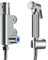 Thermostatisch Bidet Handbrause, Shattaf Dusche Bidet-Sprühgerät, Thermostat Mischbatterie, heißes kaltes Wasser für Toilette Bad Badewanne Badezimmer Wandmontage mit Schlauch und Halterung