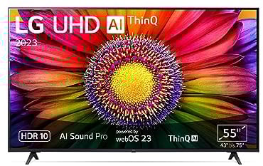 LG UHD 55UR80006LJ 139,7 cm (55) 4K Ultra HD Smart TV WiFi Noir