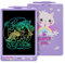DYNASONIC (DYNA-PM Gatto) Tavoletta di scrittura LCD a colori da 10 pollici per bambini. Tavola da disegno magnetica. Giocattolo educativo. Regalo per bambini. Lavagna per bambini 2 3 4 5 6 7 8 anni