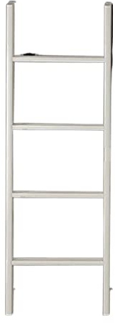 Etagenbettleiter, Wohnmobil-Etagenleiter, Zuhause, Schlafzimmer, Aufzug, Bett, Schlafsaal, weiße Dachbodenleitern, Metall, Teenager, Kinder, Kletterleitern für Wohnmobil, LKW, Wohnmobil, AUT