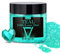 Glitter Essbarer Glitzer - 30g Essbarer Glitzerpulver Glitzerstaub für Getränke, Lebensmittel, Kuchen - Essbares Metallisch Lebensmittelfarbe Glitzerpuder zum Cocktails, Wein, Torten (Teal)
