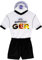 UEFA Euro 2024 Mini kit / mini maillot 17 x 14 cm, avec ventouse, article de fan pour la Coupe d'Europe de football, produit sous licence officielle