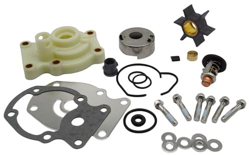 SeaSierra 393630 Kit girante pompa acqua 18-3382 con termostato 5005440 18-3543 per fuoribordo Johnson Evinrude 18 20 25 30 35HP 1984-2005