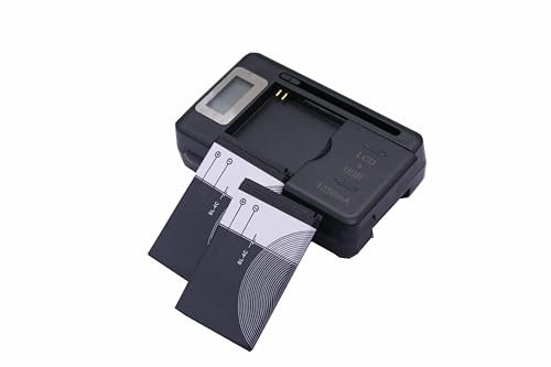 890mAh BL-4C BL 4C BL4C Replacement Battery For Nokia 6100 6300 2650 2652 2690 2692 3108 3500c 6066 6088 6101 6102 (2 PCS+CHARGER)