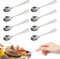 8 Pcs Tiny Spoons for Spices Set, Stainless Steel Tiny Spoons Set Little Pepper Salt Spoons Small Serving Spoons, Easy to Clean Small Spoons for Spice Jars Condiment Home Kitchen Restaurant Supplies