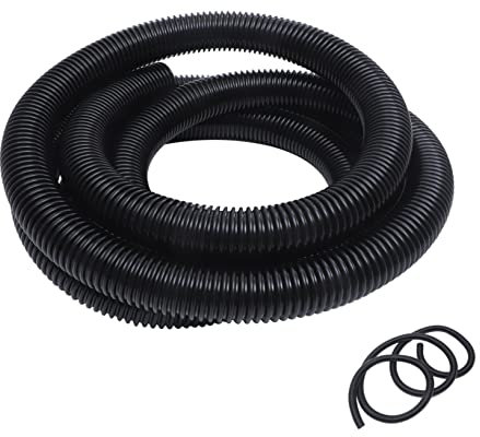 HOMSFOU Flexible Vacuum Hose for Industrial Vacuum Cleaners PVC Vacuum Cleaner Extension Tube for Hotels Guesthouses Car Washes and Models