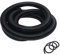 HOMSFOU Flexible Vacuum Hose for Industrial Vacuum Cleaners PVC Vacuum Cleaner Extension Tube for Hotels Guesthouses Car Washes and Models