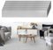 Jiubiaz PVC Bodenbelag Selbstklebend, 5m² Vinylboden Rutschfest wasserfest, Vinyl Fliesen Klebefliesen Boden für Küche Wohnzimmer Balkon, 91,44x15,24cm Dicke 2 mm (36 Fliesen,Rauchgrau)