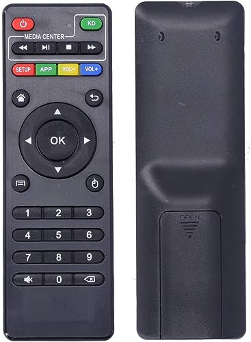 Télécommande TV, Télécommande de Remplacement TV Box pour Android TV Box X96/X96 Mini/X96w Streaming Media Player