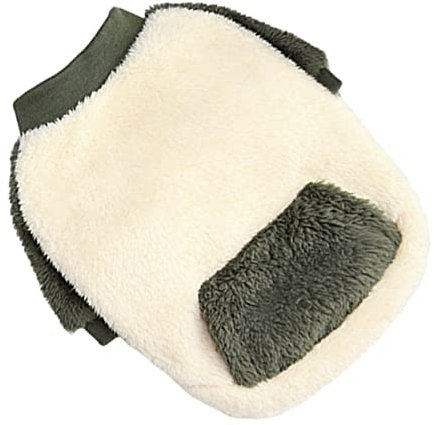 VANZACK Kuscheliger Hundemantel Aus Polar-Fleece Für Kalte Wintertage Doppelter Schutz Mit Bequemem Wasserdichtem Design Für Hunderassen