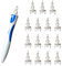 AYNKH Ear Cleaner, Rotary Screw Ear Cleaner, Silicone Safe Soft Ear Cleaner with 16 Replacement Tips for Adults and Children