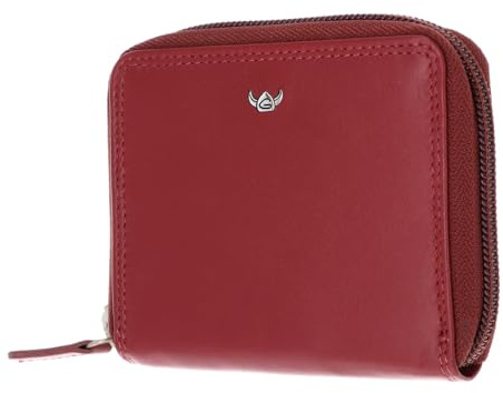 Golden Head Leder Geldbörse Polo RFID Protect RV-Börse 3313 Rot dunkelrot