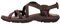 Skechers Damen Reggae Slim Vacay Slingback Sandalen, Chocolate Duraleather Webbing, 41 EU