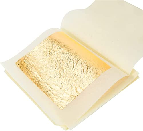 Sim Gold Leaf Gold LeafKarat Goldpulver 100% reines Essbar Lebensmittel, 100 mg, 602561916266