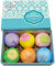 Badebomben Ultra Lux Geschenkset – 6 XXL Fizzies mit natürlichem Totes Meer Salz Kakao und Shea ätherische Öle – beste Geschenkidee für Geburtstag, Mutter, Mädchen, Ihn, Kinder – in den Badekorb legen