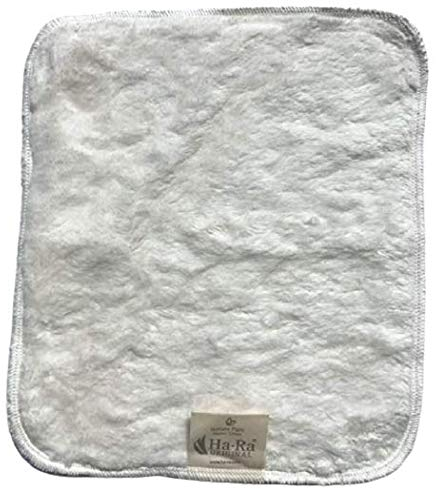 Ha-Ra Natura Pure Reinigungs-Tuch I Bio Baumwoll-Tuch zur schonenden Reinigung I Putztuch für empfindliche Oberflächen I langlebiger Putzlappen in 28 x 23 cm I biologisch abbaubar