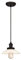 Westinghouse Lighting Einflammige Pendelleuchte, Ausführung geölte Bronze mit weißem Opalglas, Glas, 1 W, 23 x 23 x 145 cm 6349440