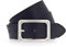 Vanzetti Damen Leder Gürtel Belt Ledergürtel Damengürtel schwarz 35 mm (110 cm)