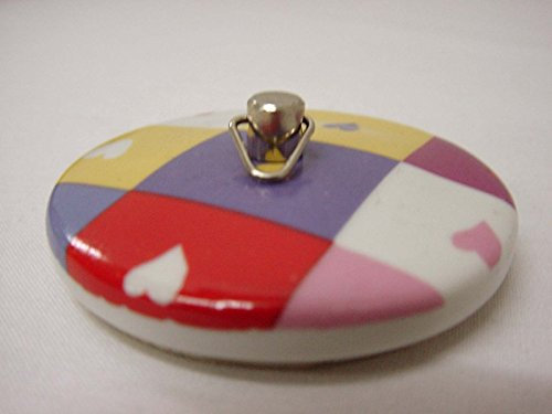 PORCEDIS (CORAZONES COLORES) TAPON BAÑERA LAVAO BIDE FREGADERO STANDARD PORCELANA MULTICOLOR