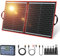 DOKIO 80W Kit Panneau solaire pliable portable monocristallin avec 2 ports USB Pour Plein air