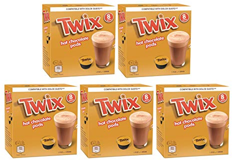 Dolce Gusto Twix x8 (lot de 5 soit 40 capsules)