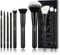 Jessup Pinsel 10pcs Professionelles Make-up Pinsel Set Puder Foundation Rouge Contour Bronzer Concealer Lidschatten Blending Augenbrauen Eyeliner Spoolie T323
