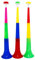 Demarkt Vuvuzela Laut Vuvuzela Tröte 60 cm 3 Segment Tonhöhe Variationen Vuvuzela Trompete WM Fußballspiel Stadion Fan Zuschauer Horn Lufthorn für Fußball- und Sportfeiern